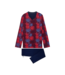 HOM Bouquet Long Sleepwear Bordeaux Print