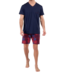 HOM Bouquet Short Sleepwear Bordeaux