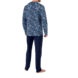 HOM HOM Compiegne Long Sleepwear Navy Print (Pre-order Juli 2025) HOM HOM Compiegne Long Sleepwear Navy Print (Pre-order Juli 2025)