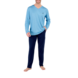 HOM HOM Walter Long Sleepwear Blue Print (Pre-order Juli 2025) HOM HOM Walter Long Sleepwear Blue Print (Pre-order Juli 2025)