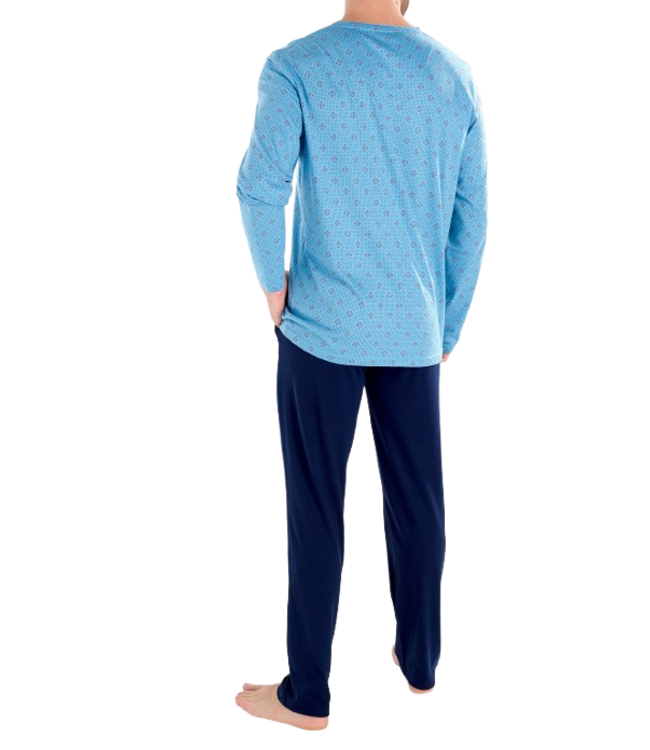 HOM Walter Long Sleepwear Blue Print