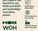 Die Zukunft des Komforts: wie HOM und WOH auf nachhaltige Innovation setzen