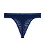 HOM Free Cut Lace G-String Navy (Pre-order August 2026)