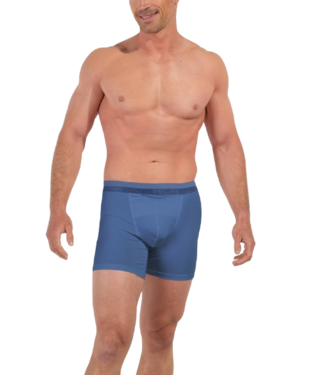 HOM HO1 Long Boxer Briefs Jeans Blue