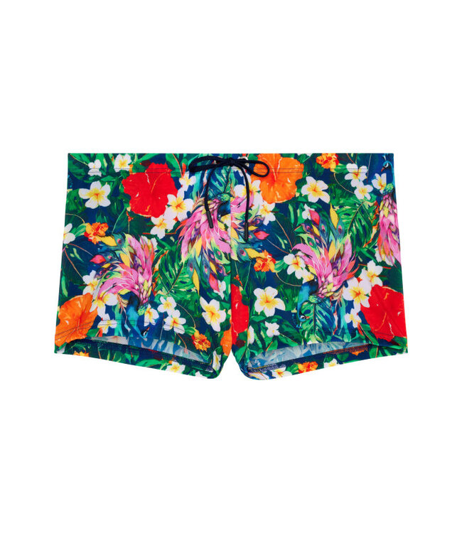 HOM Peacock Swim Shorts Multico Print