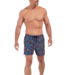 HOM Trapani Beach Boxer Navy Print