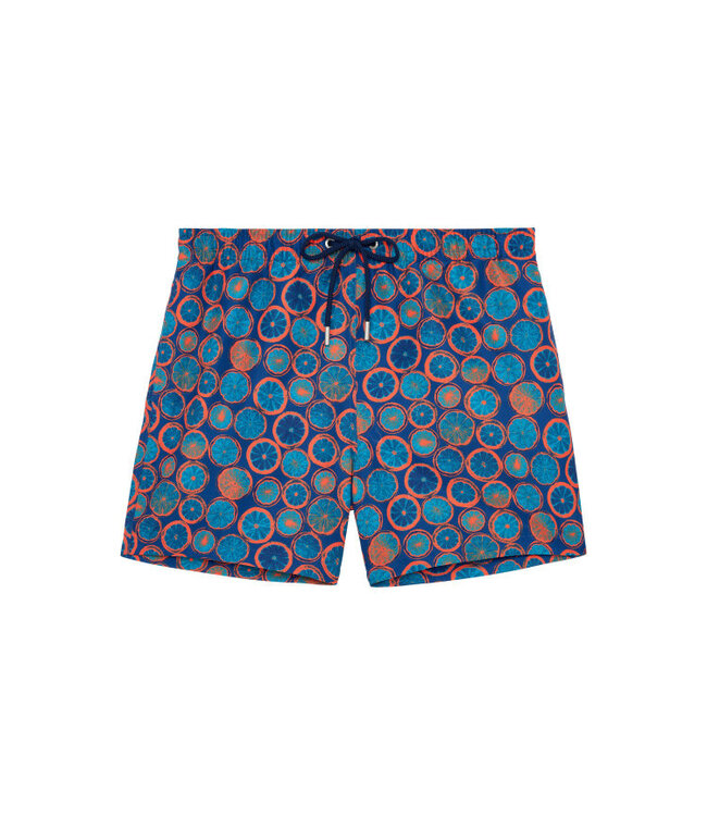 HOM Trapani Beach Boxer Navy Print (Pre-order Februar 2026)