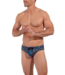 HOM Trapani Swim Mini Briefs Navy Print