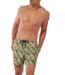 HOM Taormina Beach Boxer Green Print