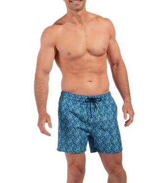 HOM Camaiore Beach Boxer Blue Print (Pre-order Februar 2026)