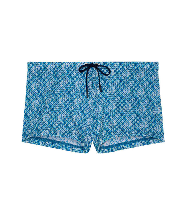 HOM Camaiore Swim Shorts Blue Print