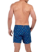HOM Calcio Beach Boxer Navy Print