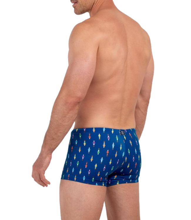 HOM Calcio Swim Shorts Navy Print