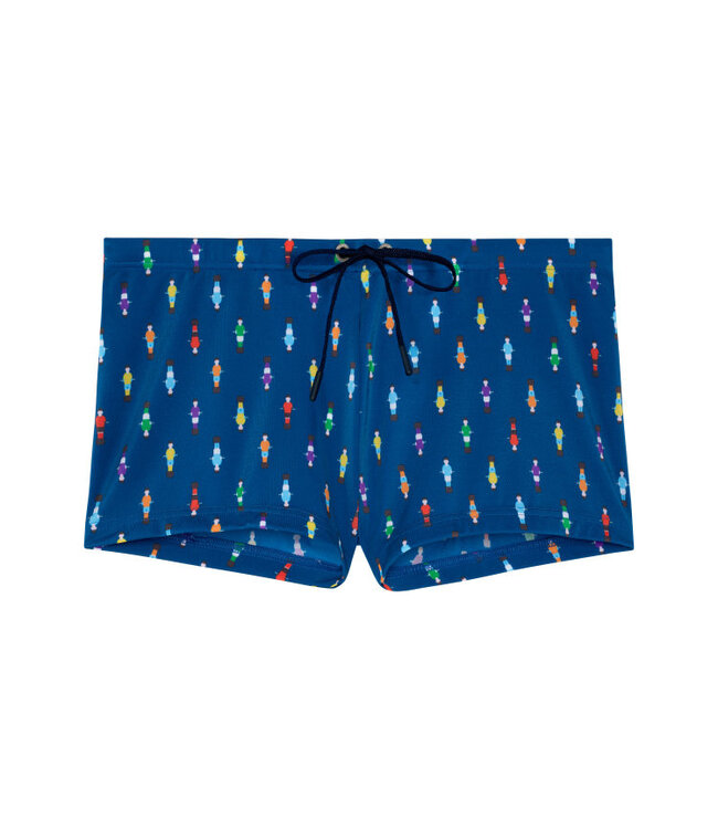 HOM Calcio Swim Shorts Navy Print