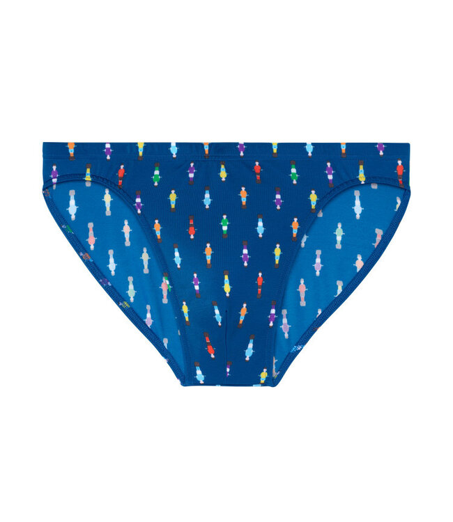 HOM Calcio Swim Micro Briefs Navy Print (Pre-order February 2026)