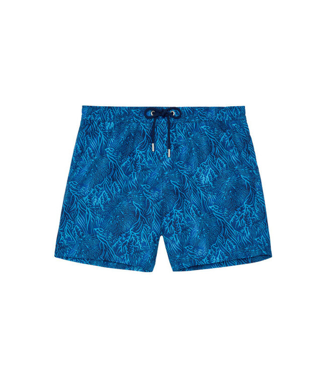 HOM Panarea Beach Boxer Blue Print