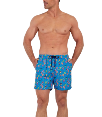 HOM Lido Beach Boxer Blue Print