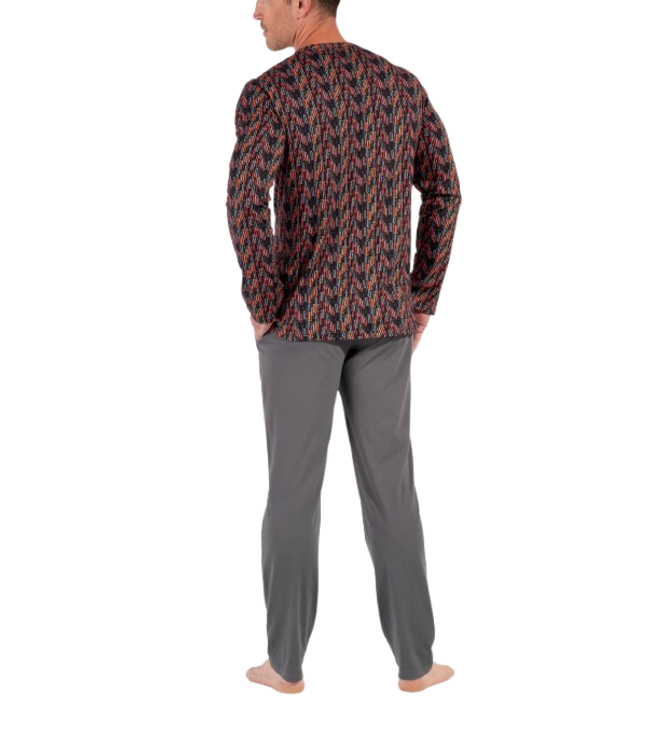HOM Westgate Long Sleepwear Red Print (Pre-order February 2026)