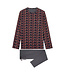 HOM Westgate Long Sleepwear Red Print