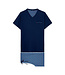 HOM Bellagio Short Sleepwear Navy Print
