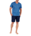 HOM Beachcomber Short Sleepwear Blue Print (Pre-order February 2026)