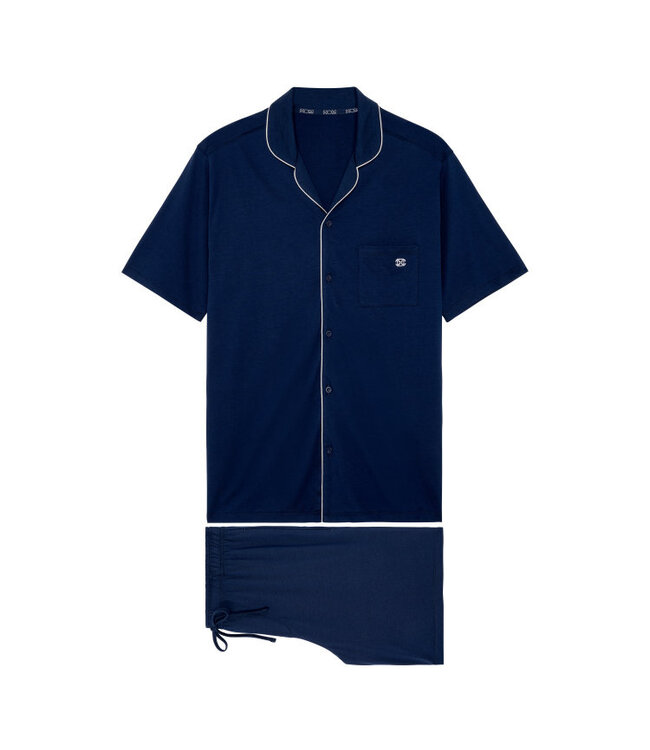 HOM Rafael Short Sleepwear Navy (Pre-order Juni 2026)