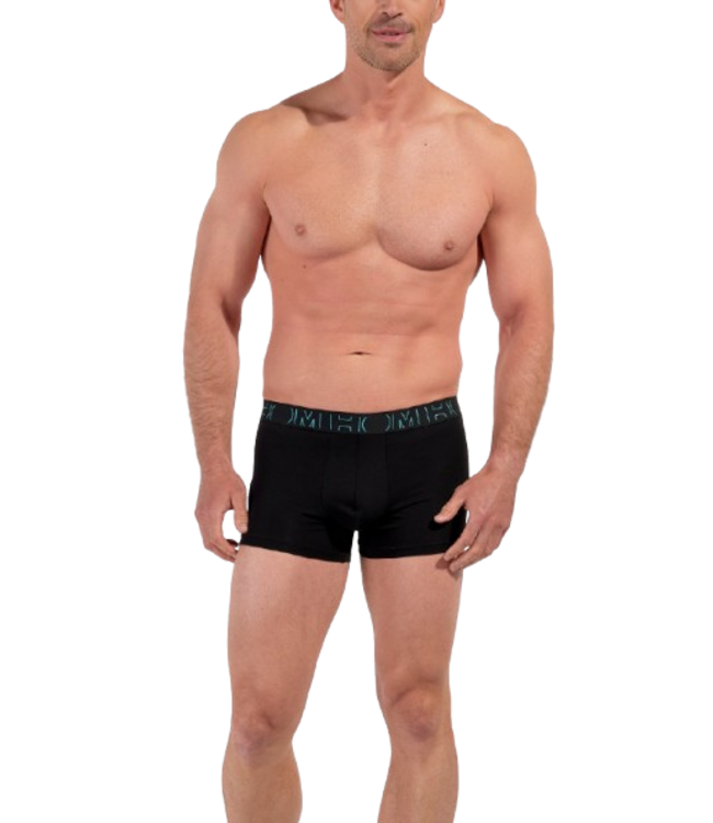 HOM Marco #2 Boxer Briefs 3P Print Black Black