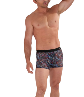 HOM Biscayne Boxer Briefs Blue Print (Pre-order February 2026)