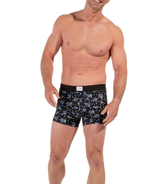 HOM Love Me Boxer Briefs Black Print