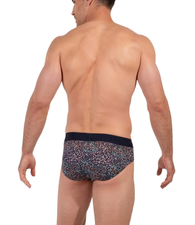 HOM Vineyard Mini Briefs Navy Print