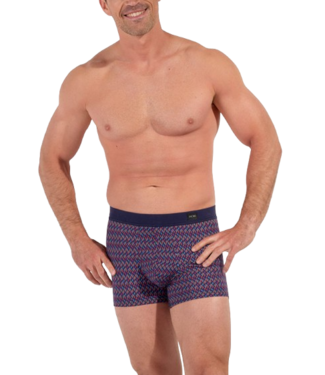 HOM Ocean Drive Comfort Boxer Briefs Red Print