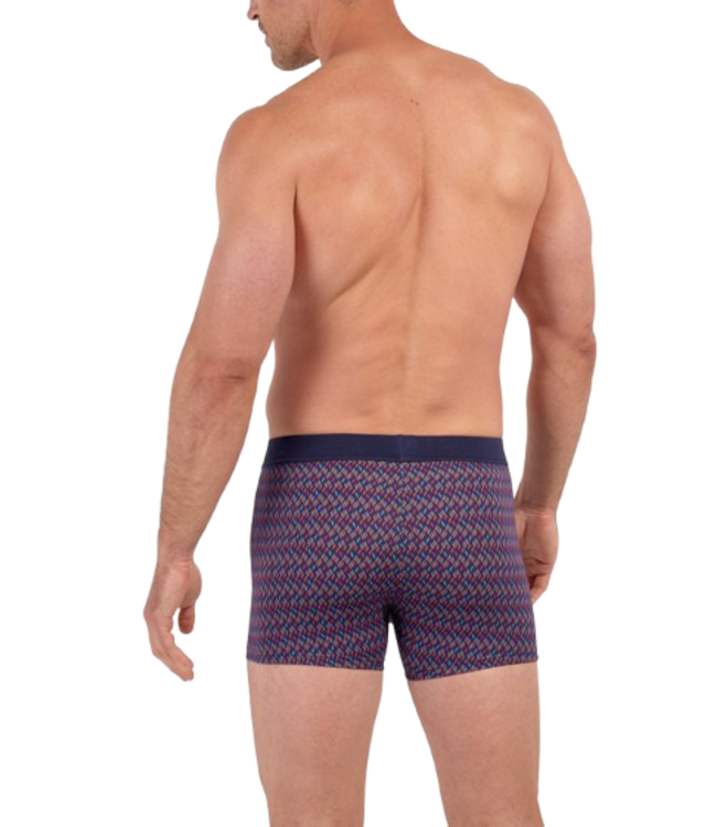 HOM Ocean Drive Comfort Boxer Briefs Red Print