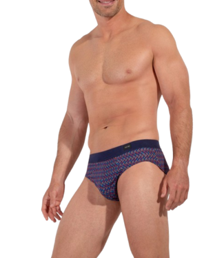 HOM Ocean Drive Comfort Mini Briefs Red Print (Pre-order February 2026)