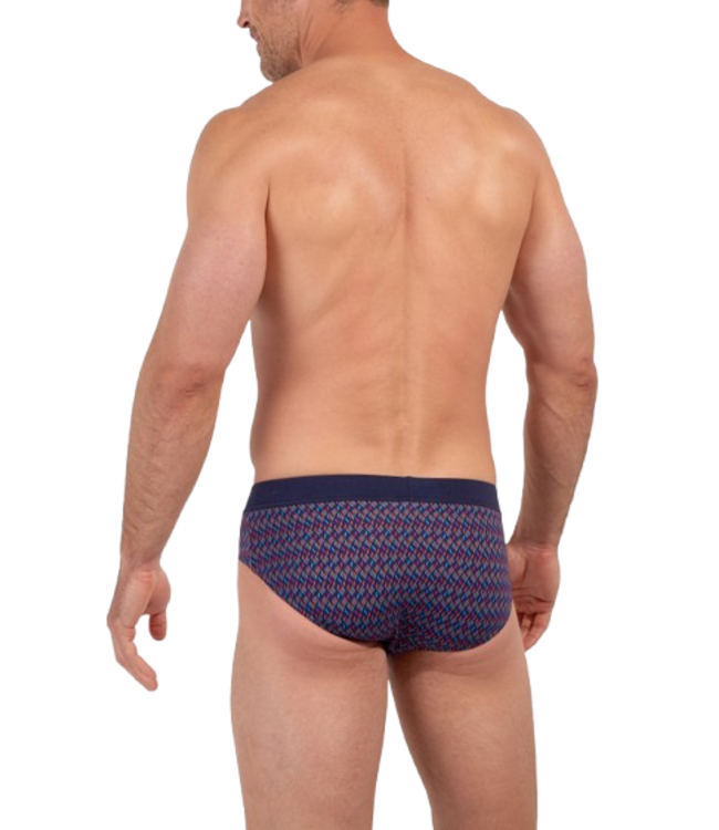 HOM Ocean Drive Comfort Mini Briefs Red Print