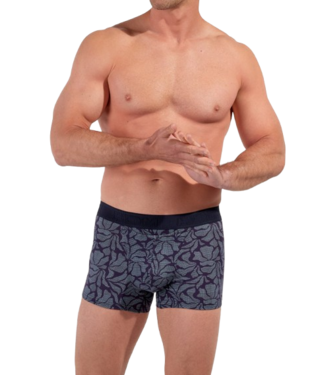 HOM Long Island Boxer Briefs HO1 Navy Print (Pre-order April 2026)