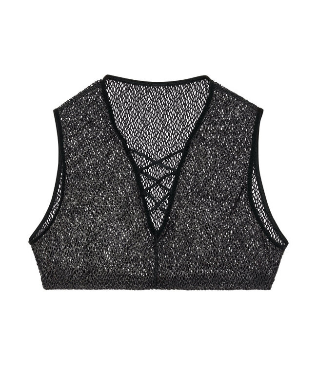 WOH Night Universe Bustier Silver Grey