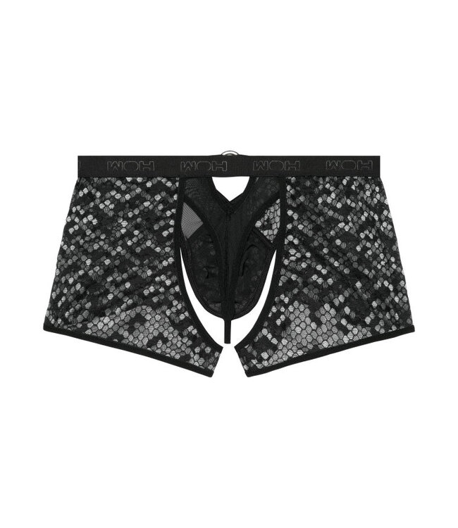 WOH Pure Seduction Boxer String Black (Pre-order Mei 2026)