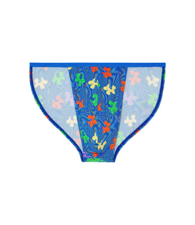 HOM Funky Styles Tanga Briefs Blue Print