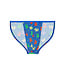 HOM Funky Styles Tanga Briefs Blue Print