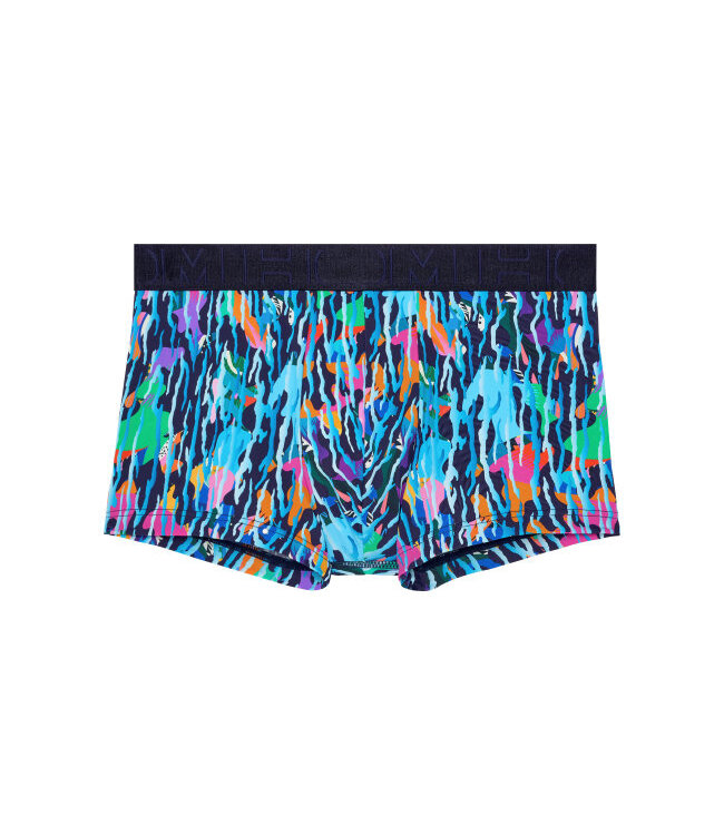 HOM Funky Styles Trunk Navy Blue Print