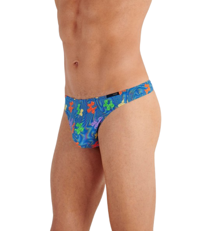 HOM Funky Styles G-String Blue Print (Pre-order Maart 2026)
