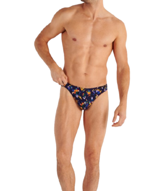 HOM Funky Styles G-String Black Print (Pre-order April 2026)