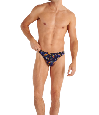HOM Funky Styles G-String Black Print