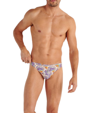 HOM Funky Styles G-String White Print