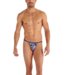 HOM Funky Styles Tanga Briefs Navy Print (Pre-order April 2026)