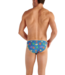 HOM Funky Styles Tanga Briefs Blue Print