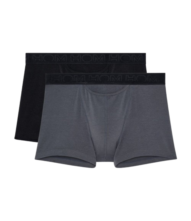 HOM Boxerlines #2 Boxer Briefs HO1 2P Black Grey