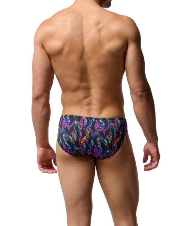 HOM Funky Styles Comfort Micro Briefs Black Print (Pre-order Oktober 2026)