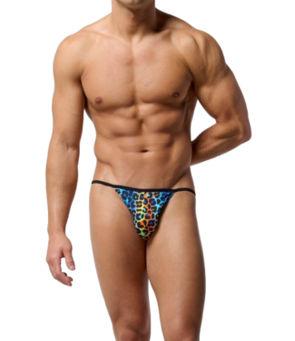 HOM Funky Styles Tanga Briefs Orange Print (Pre-order Oktober 2026)