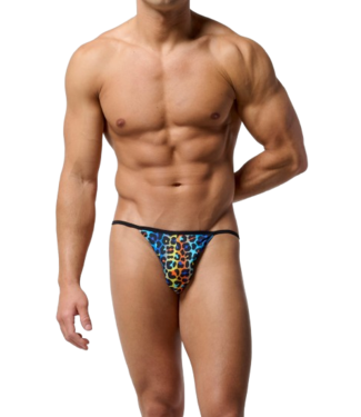 HOM Funky Styles Tanga Briefs Orange Print (Vorbestellung Oktober 2026)